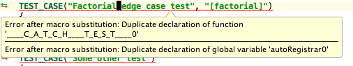 clion warning about duplicate functions
